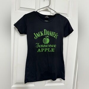 New Jack Daniel’s Tee Shirt - Promotional - Tennessee Apple - Black